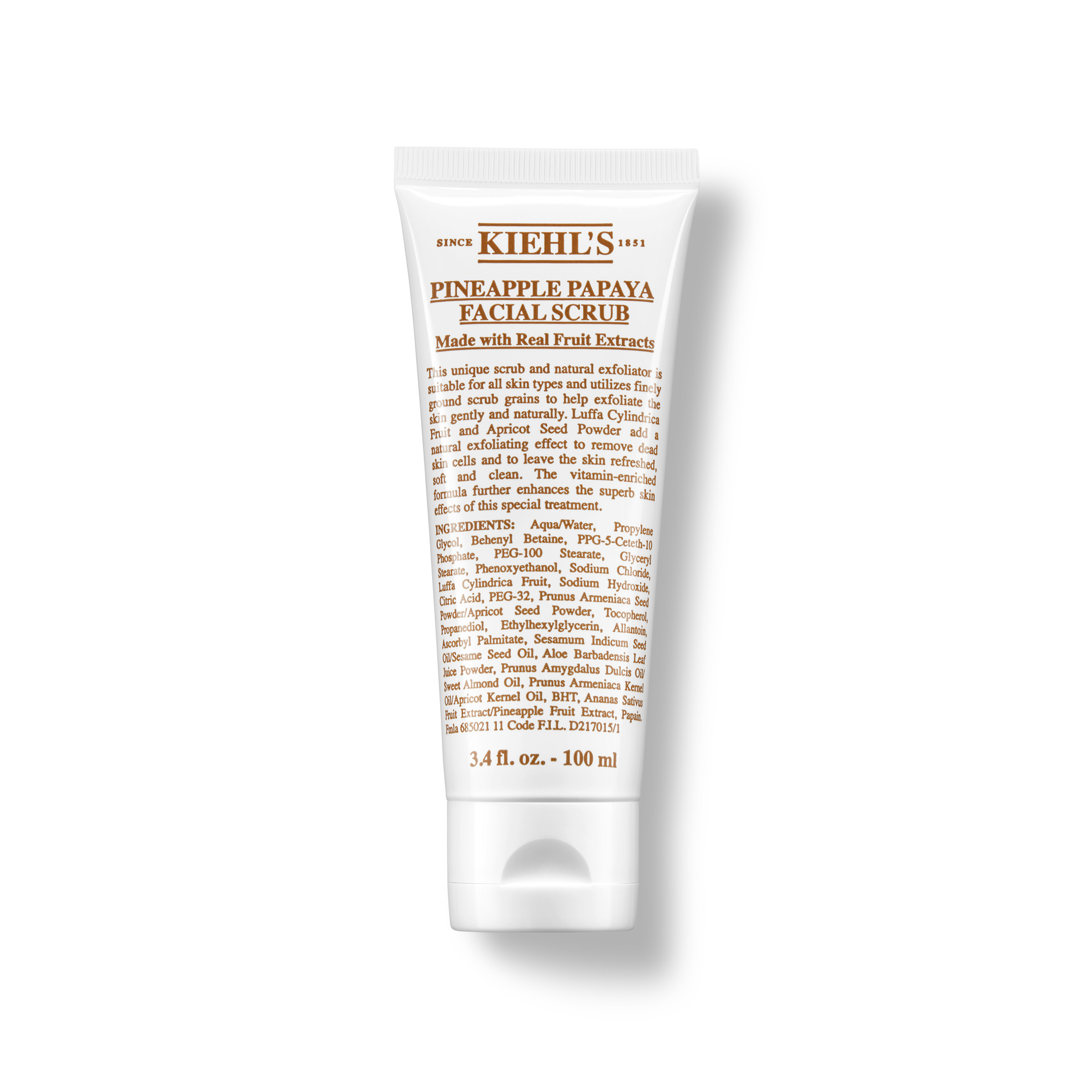 Pineapple Papaya Facial Scrub – Exfoliating Facial Scrub – Kiehl’s | Kiehls (US)