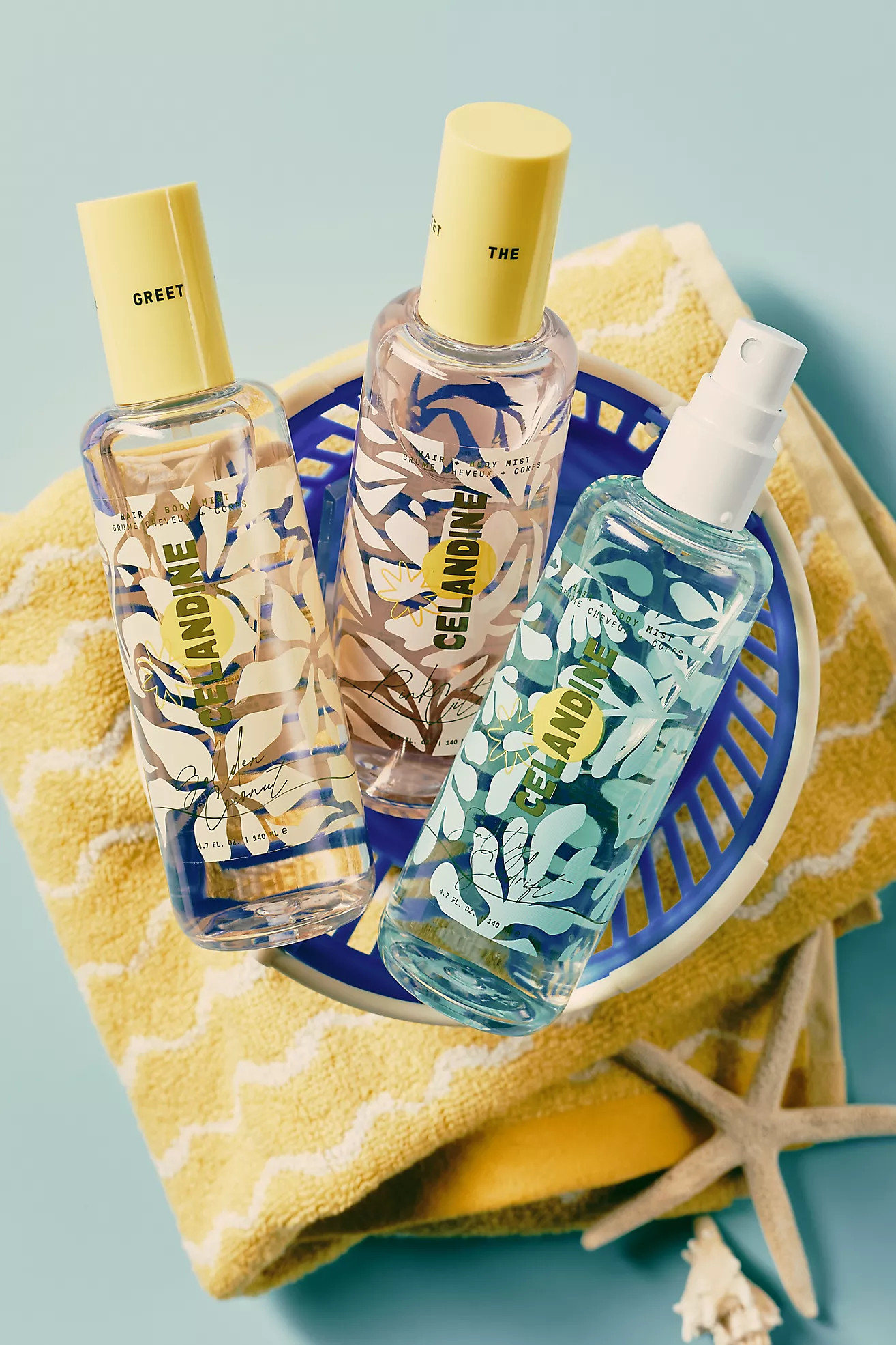 Celandine Golden Coconut Body Mist | Anthropologie (US)