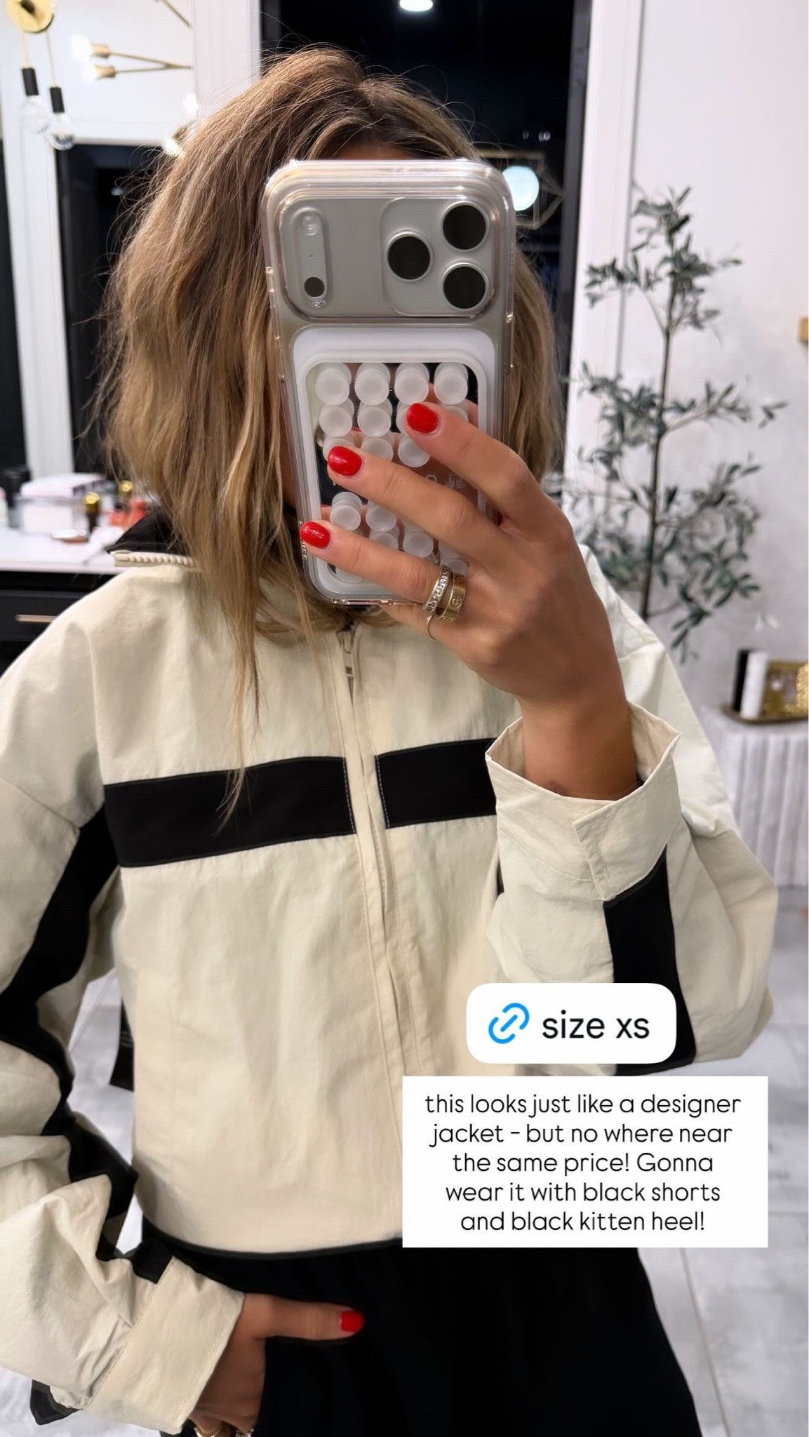 The cutest windbreaker! 

windbreaker jacket, lightweight jacket style, sporty fashion layer

#LTKSeasonal #LTKootd #LTKActive