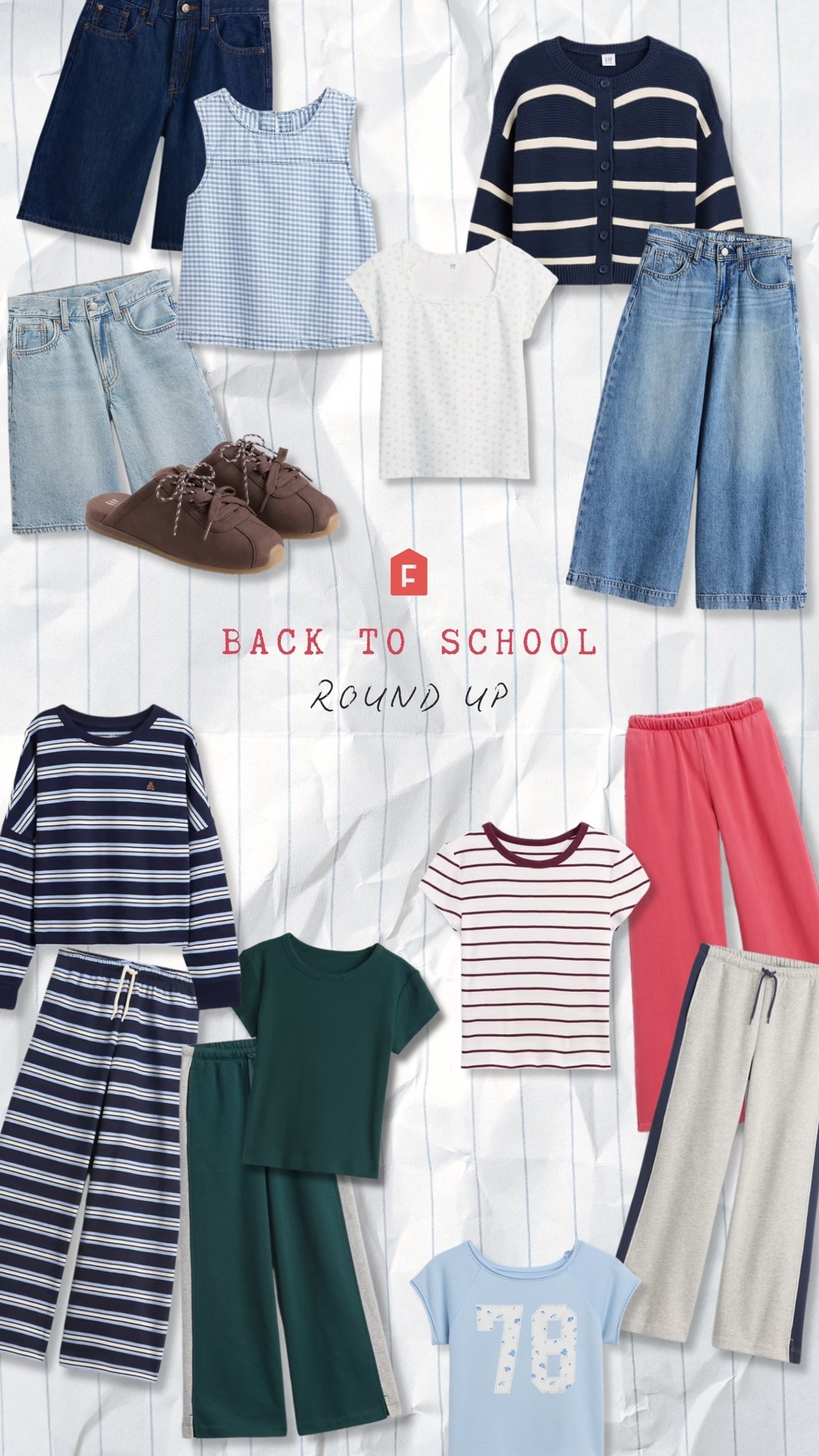 Back to School roundups for Ellie!