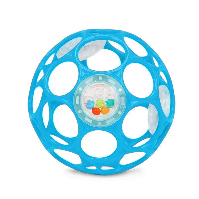 Oball Toy Ball Rattle - Blue: BPA-Free, Rattles, Easy To Grip | Target