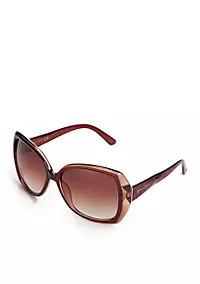 Jessica Simpson Oversized Glam Sunglasses | Belk