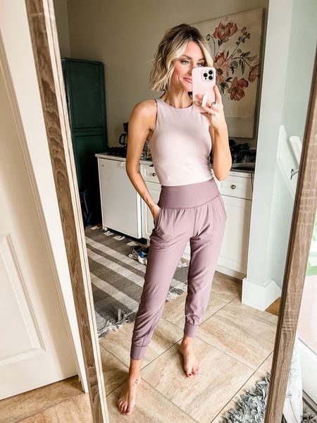 The cutest joggers are still fully stock and on sale 🙌 Loverly Grey is wearing an XS

#LTKstyletip #LTKfit #LTKsalealert