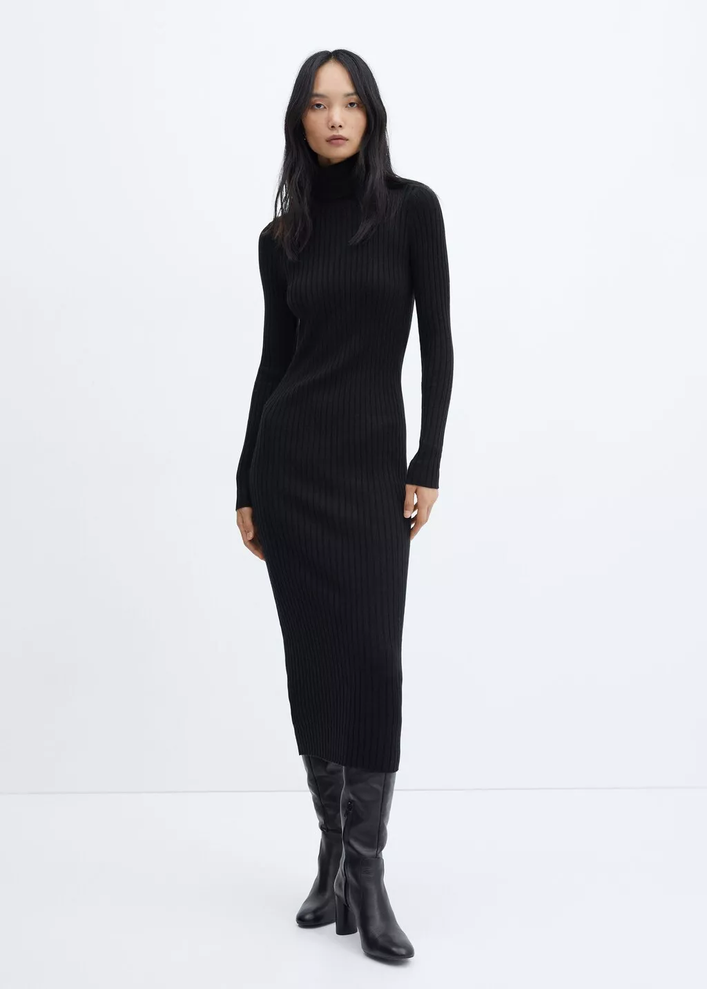 Maternity High Neck Knitted Midaxi … curated on LTK