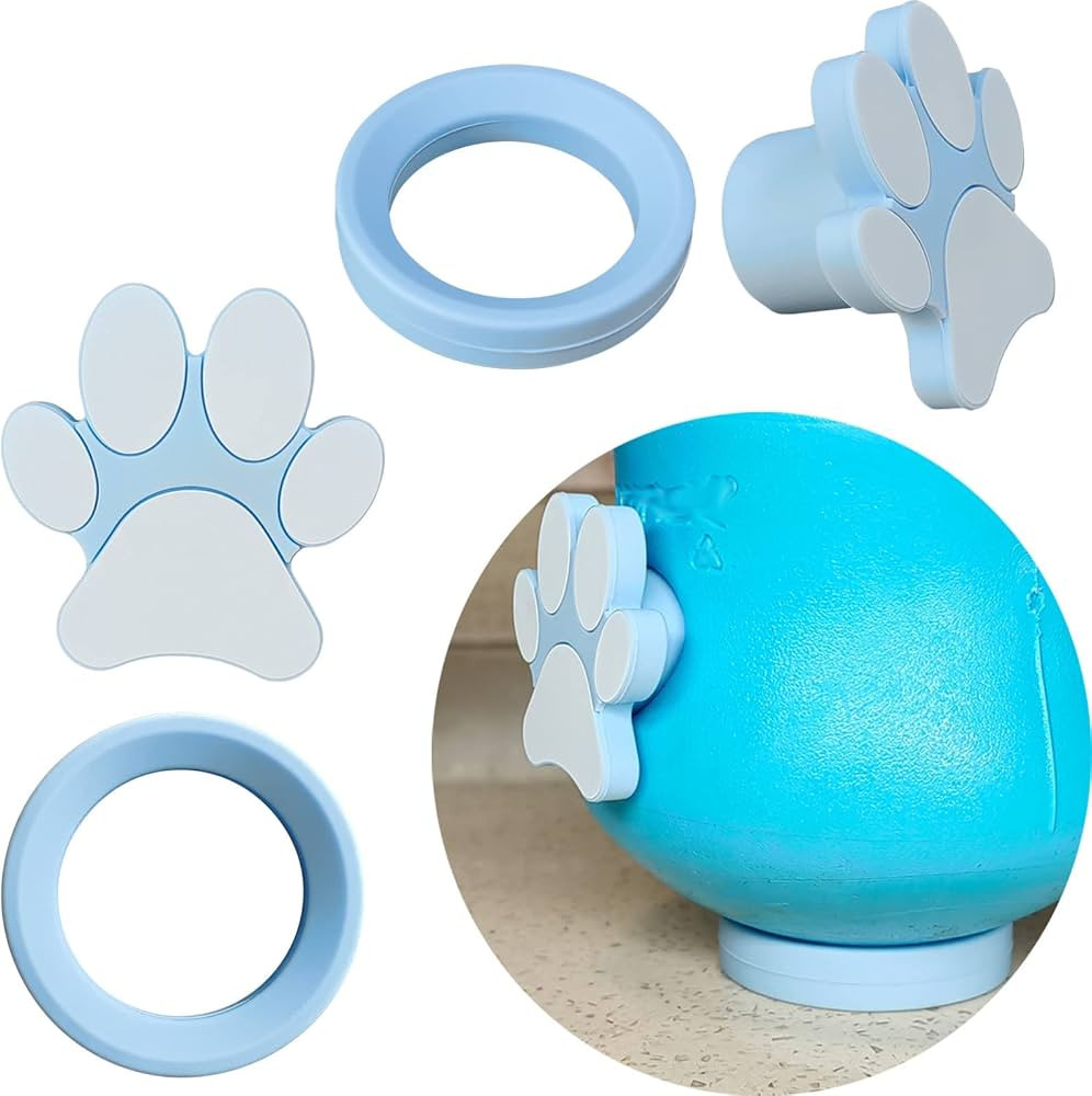 HOMDSG Silicone Plug and Stand for Dog Treat Toy (Size: L & XL), Includes Paw Stopper and Round H... | Amazon (US)