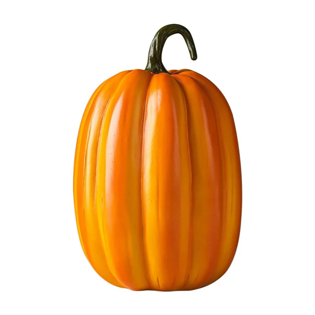 Kezqiaxn Fake Pumpkin Resin Pumpkin, Halloween Resin Pumpkins for Home Indoor Outdoor Halloween D... | Walmart (US)