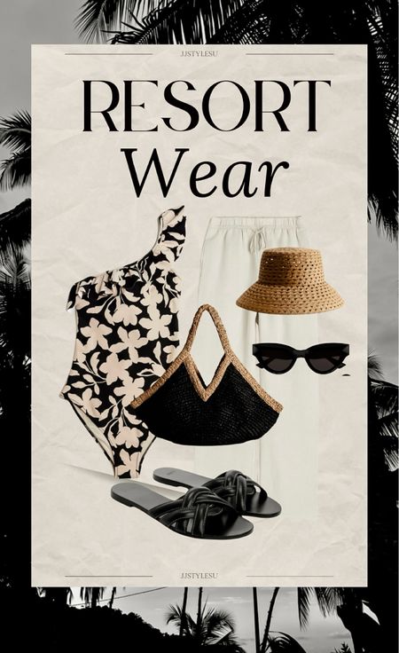 𝐸𝒶𝓈𝓎 𝒱𝒶𝒸𝒶𝓉𝒾𝑜𝓃 𝐿𝑜𝑜𝓀 🌊
Linen Pants, Off Shoulder Swimsuit, black slides, straw hat and bag

Tap the bell above for all you affordable and on trend finds ♡

vacation look, beach vacation, beach style, resort wear, style, one piece, h&m, mango, anthropologie, target, targestyle

#LTKSeasonal #LTKswim #LTKtravel
