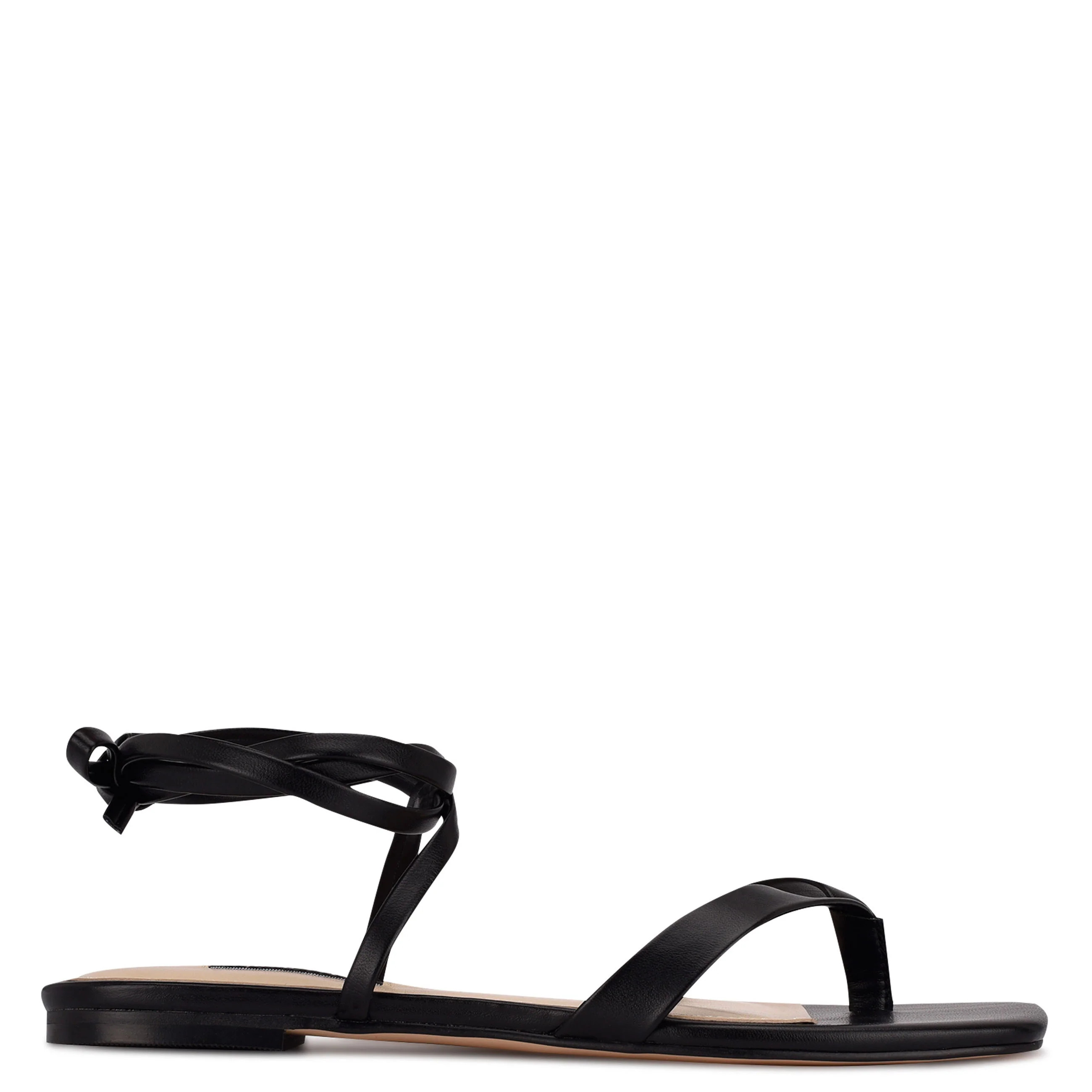News Ankle Wrap Flat Sandals | Nine West (US)
