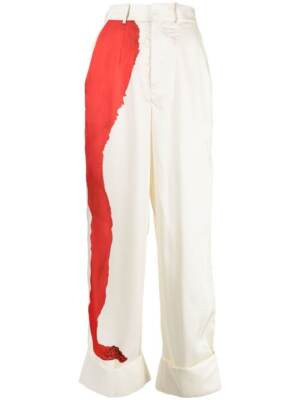 AZ FACTORY THEBE MAGUGU RED/ECRU MEERKAT PYJAMA SHIRT &amp; TROUSERS APPROX UK 8-10  | eBay | eBay UK