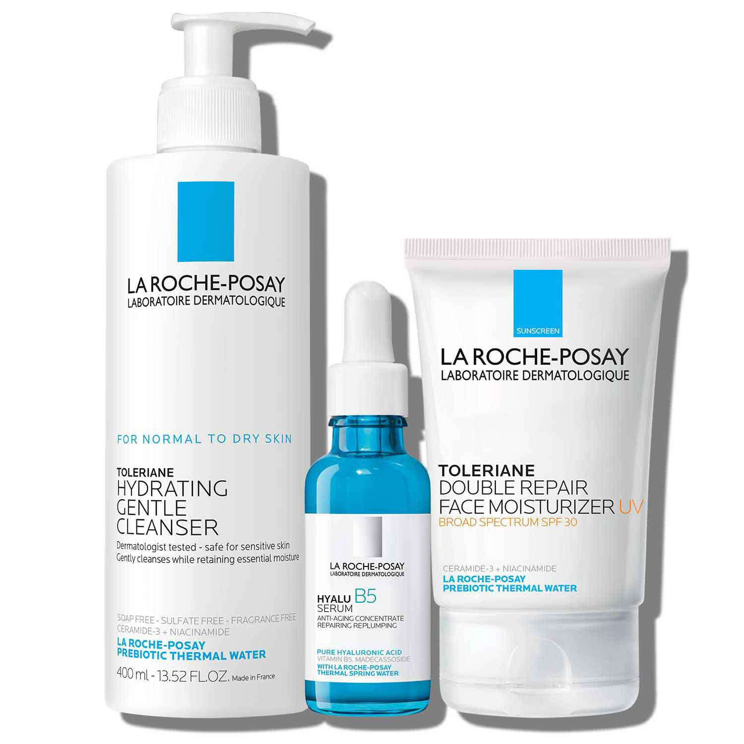 Hydrating Skincare Set for Dry Skin | La Roche-Posay | La Roche-Posay (US)