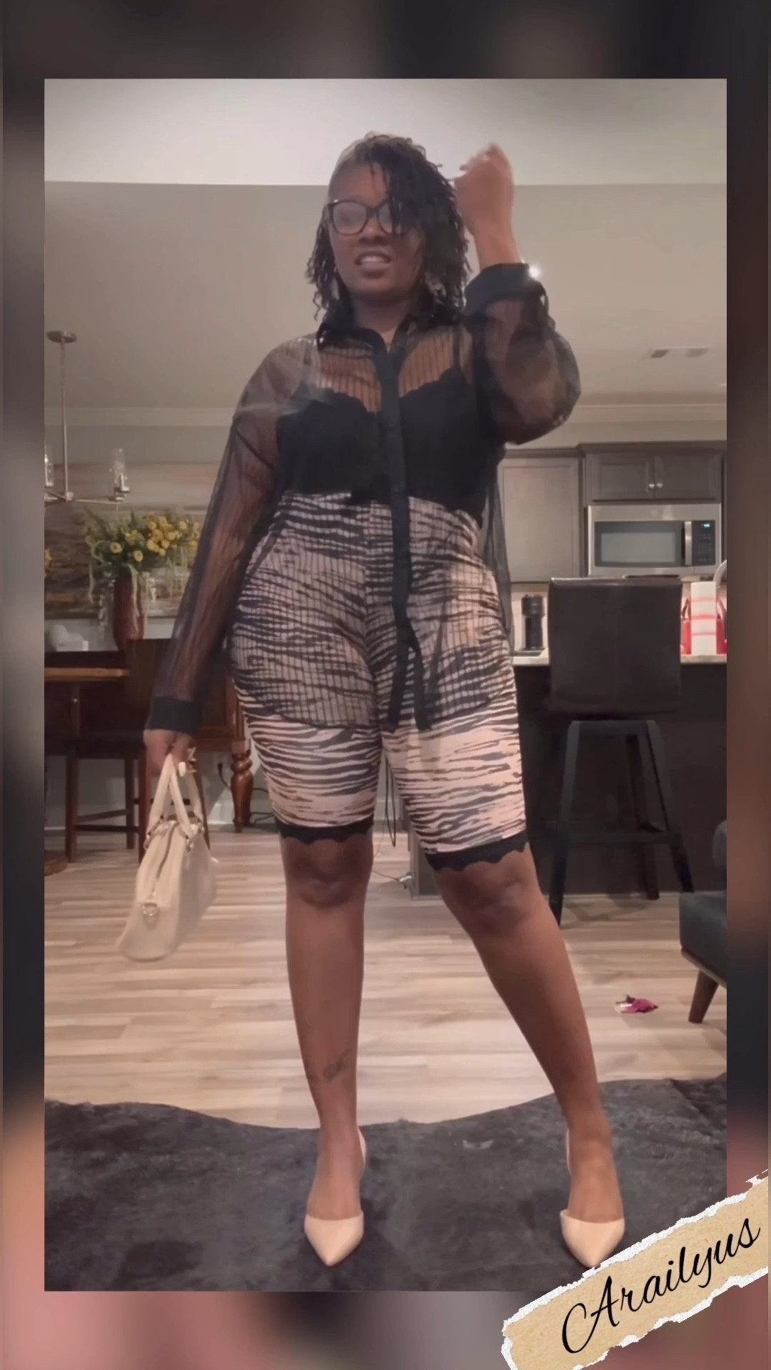 Bodysuit & Capris are a L
Top is an XL

#LTKOver40 #LTKSummerEdit #LTKFindsUnder50