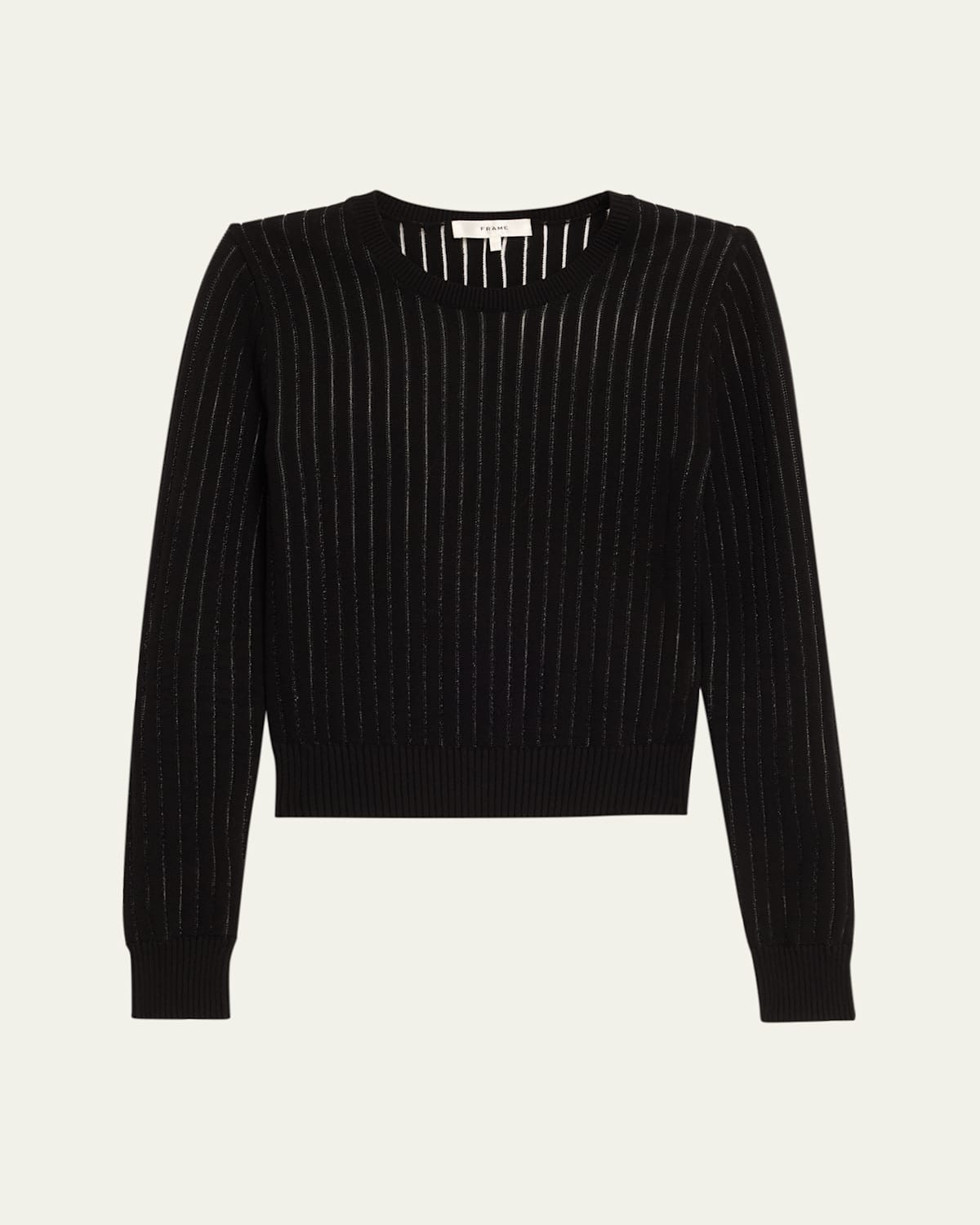 The Sheer Stripe Sweater | Bergdorf Goodman