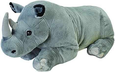 Wild Republic Jumbo Rhino Plush, Giant Stuffed Animal, Plush Toy, Gifts for Kids, 30", Model:1933... | Amazon (US)