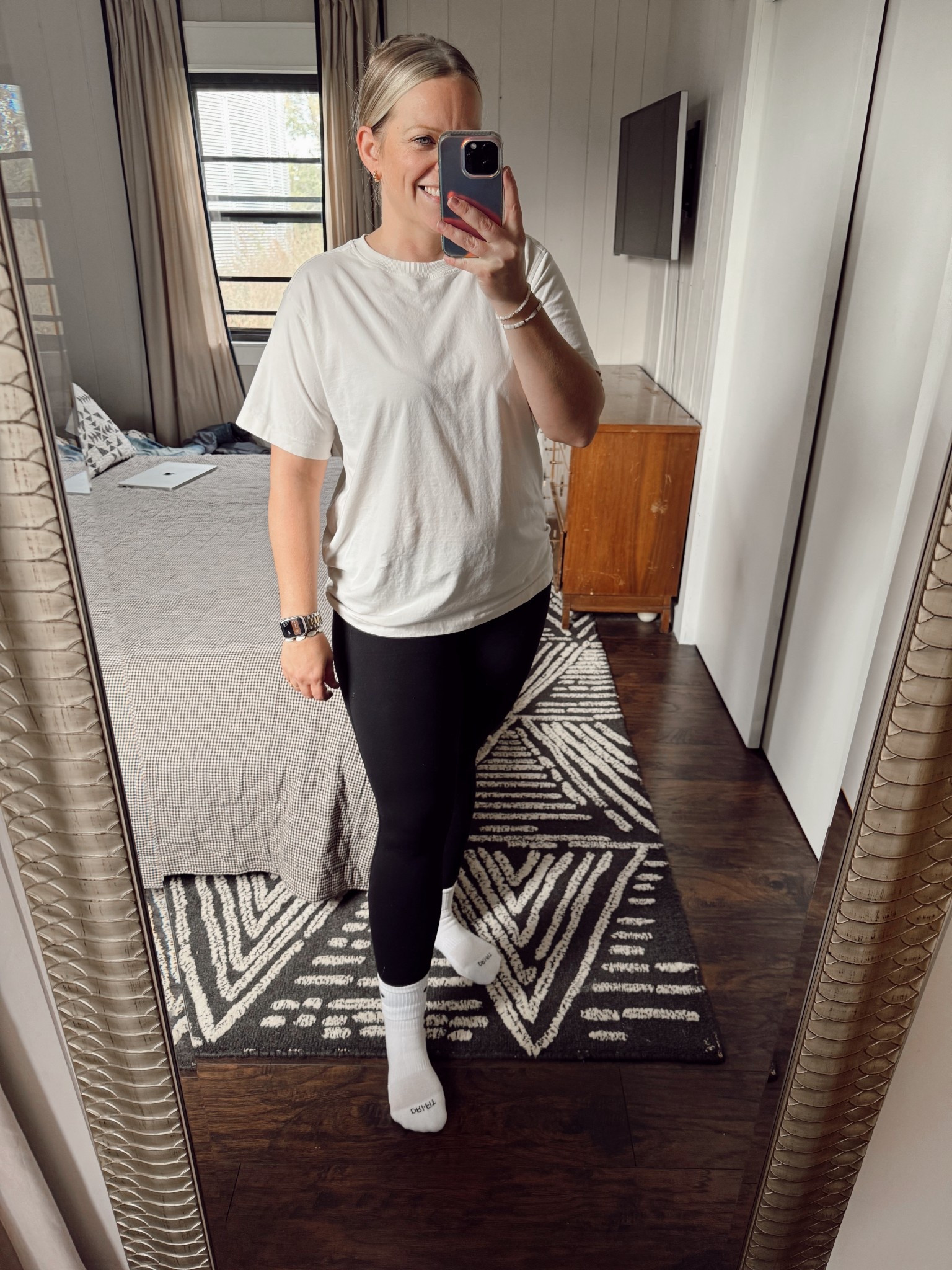 My go to basic tee in cream from Lululemon.

#LTKStyleTip #LTKActive #LTKFindsUnder50