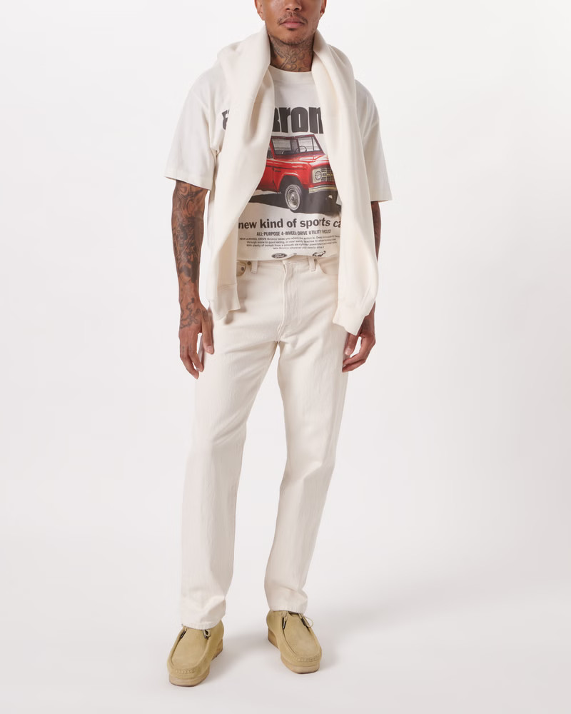 Men's Bronco Graphic Tee | Men's Tops | Abercrombie.com | Abercrombie & Fitch (US)