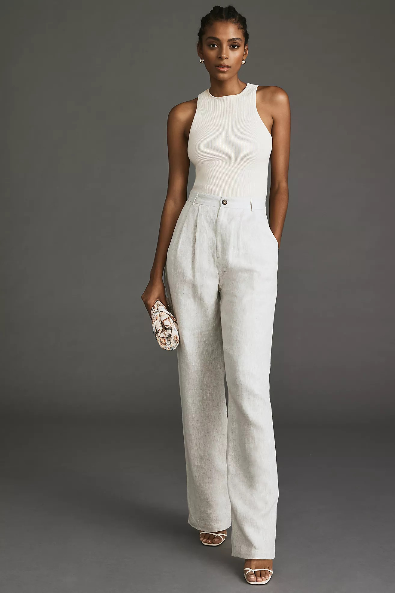 Reformation Mason Linen Pants | Anthropologie (US)