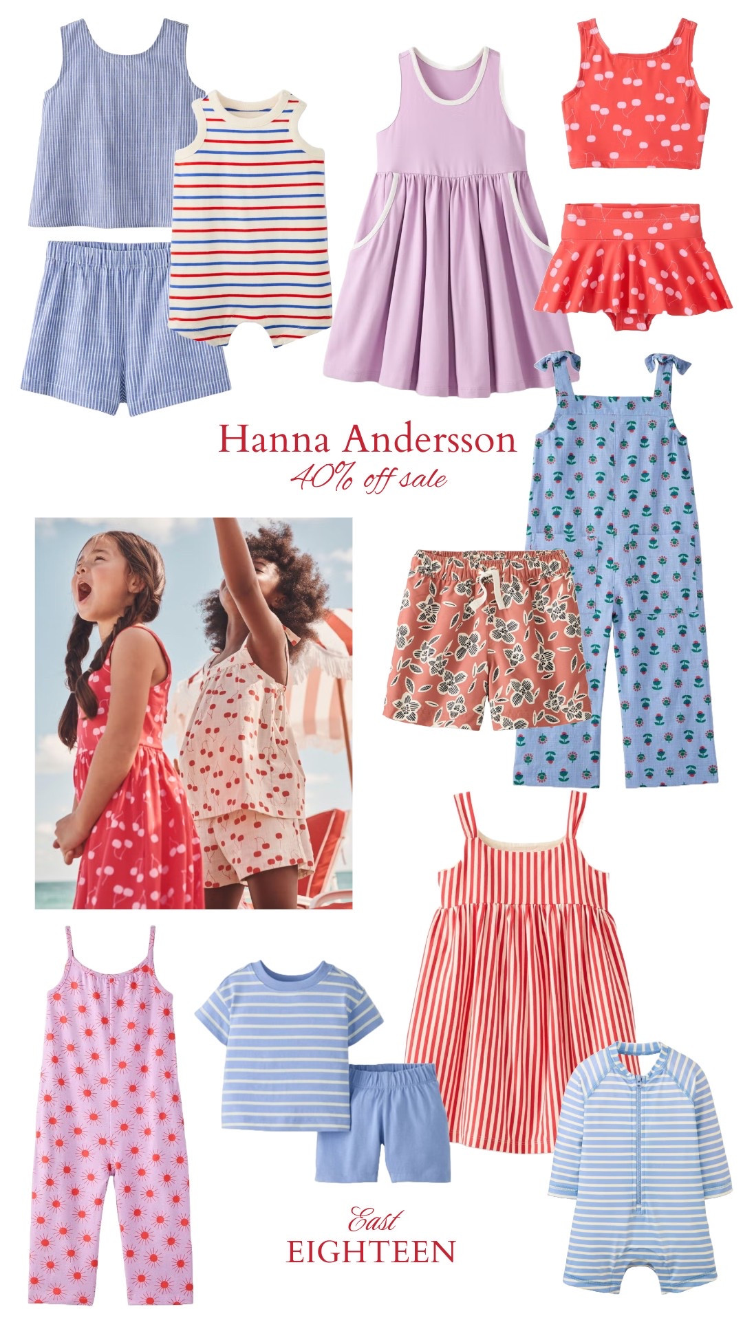 Hanna Andersson sale alert ‼️ 
Up to 40% off everything (including a bunch of new arrivals). We love all the red, white and blue for summer.

#LTKKids #LTKStyleTip #LTKSaleAlert