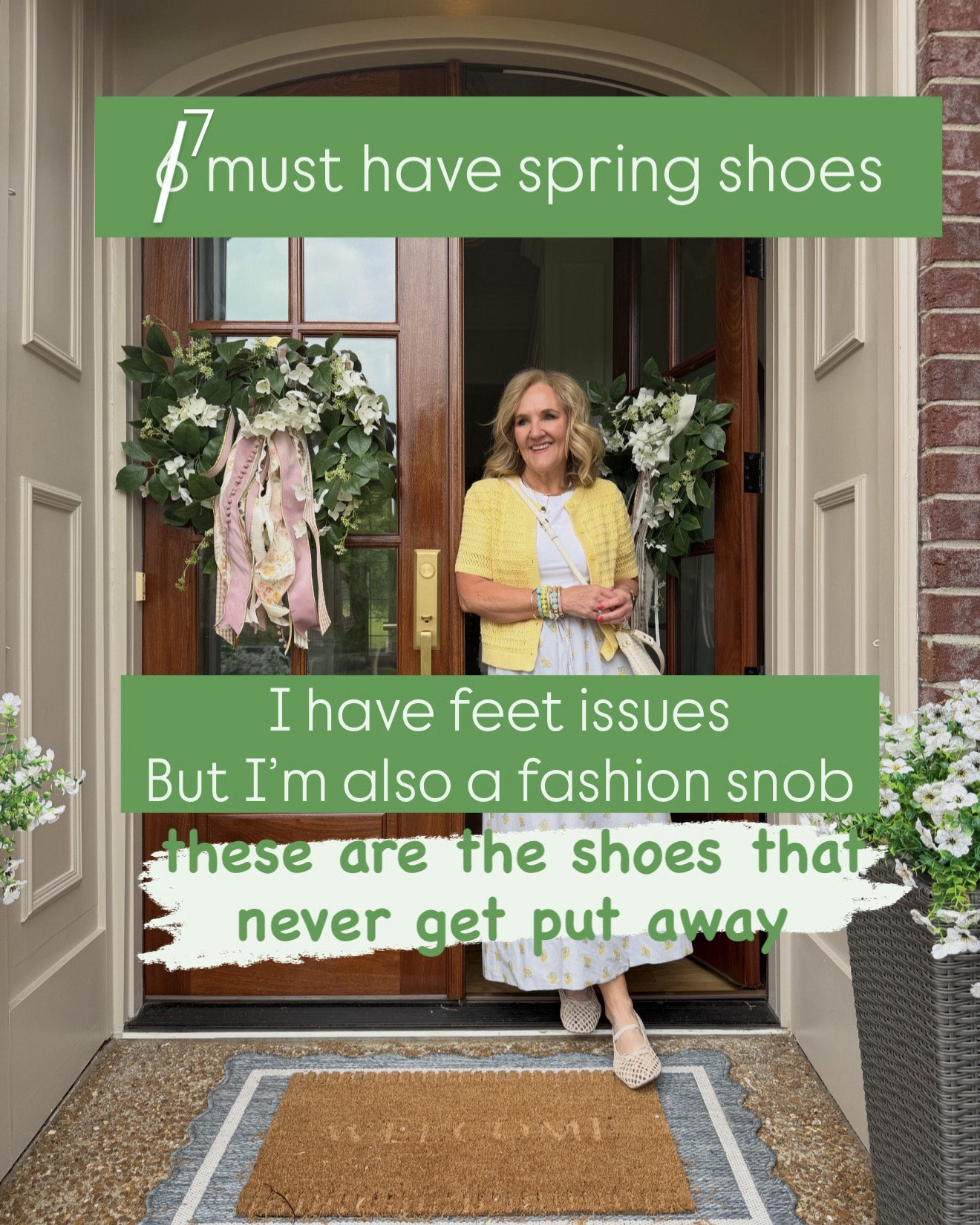 The 7 pairs of shoes I’m reaching for on repeat. I do have some funky feet. And these work! Sure, I’m wearing other shoes too. Some I love as much! But these are the very basic minimum that you need to make any outfit work. All true to size. I’ll link a couple extra options. 

For the outfits I’ll link some main pieces, but they’re all in LTK as separate posts  

#LTKOver40 #LTKMothersDay #LTKootd