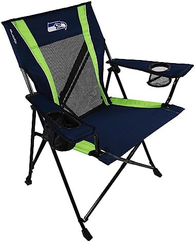 Kijaro Sports Fan Folding Chair, 26" L x 35.5" W x 37" H, Seattle Seahawks | Amazon (US)