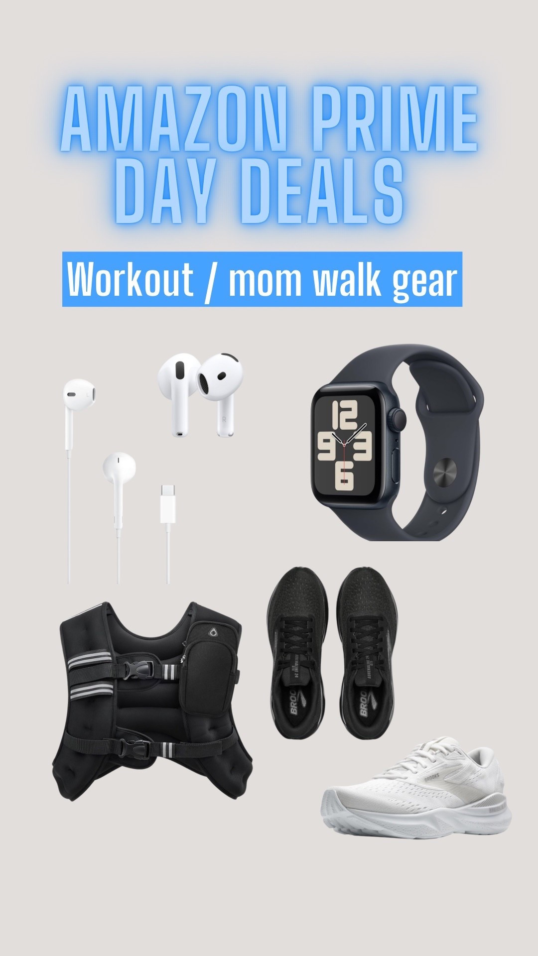 Weighted vest Amazon prime day deals walking headphones Apple Watch 

#LTKActive #LTKFamily #LTKKids