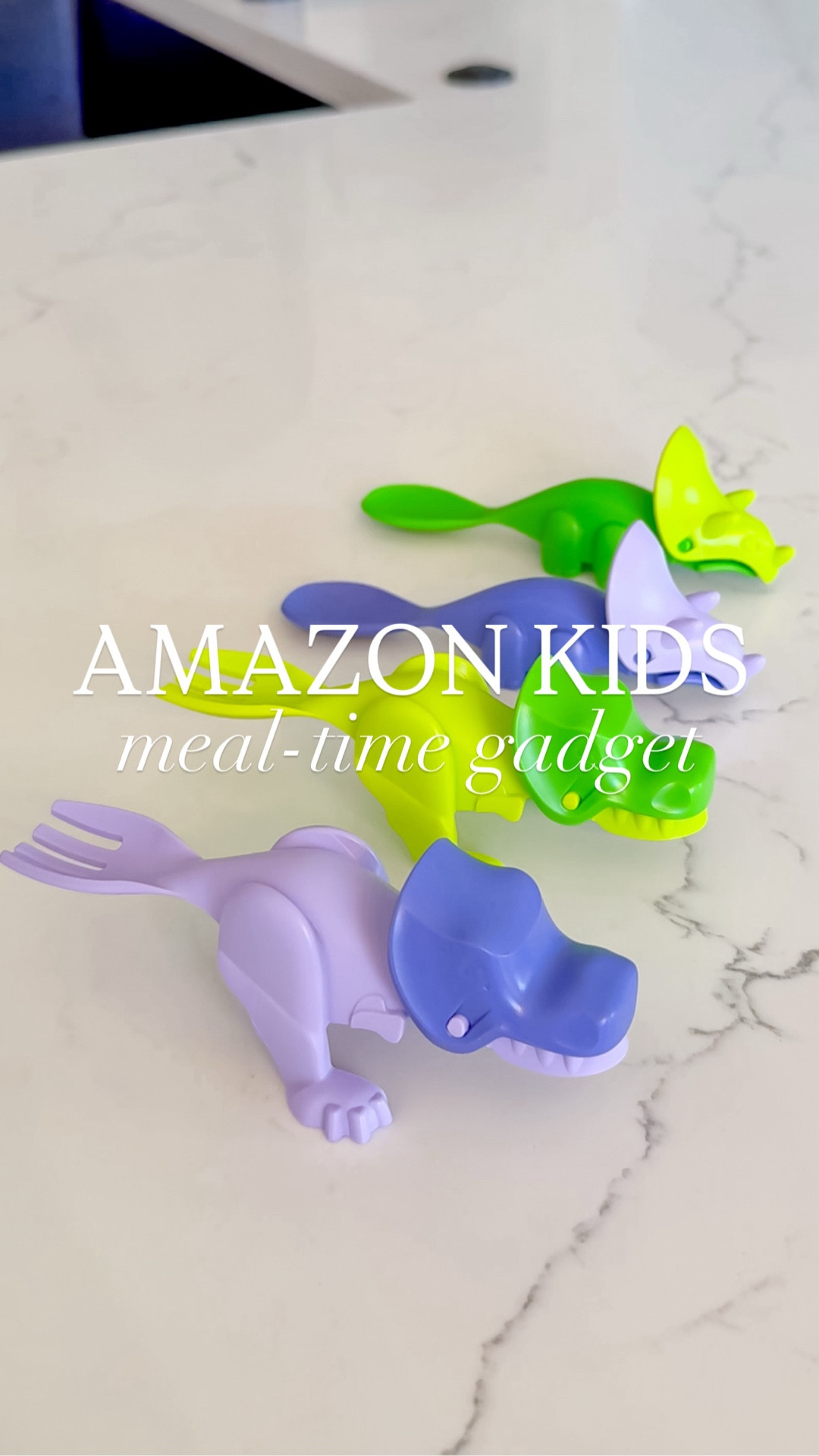 These dinosaur utensils  are perfect for keeping your toddler or picky eater engaged in meals!  Our kids are obsessed! 🦕🦖🧇

#toddlermeals #mamamusthave #thesistershoppers #amazongaadgets #pickyeaters

#LTKmomlife #LTKKids #LTKfoodie