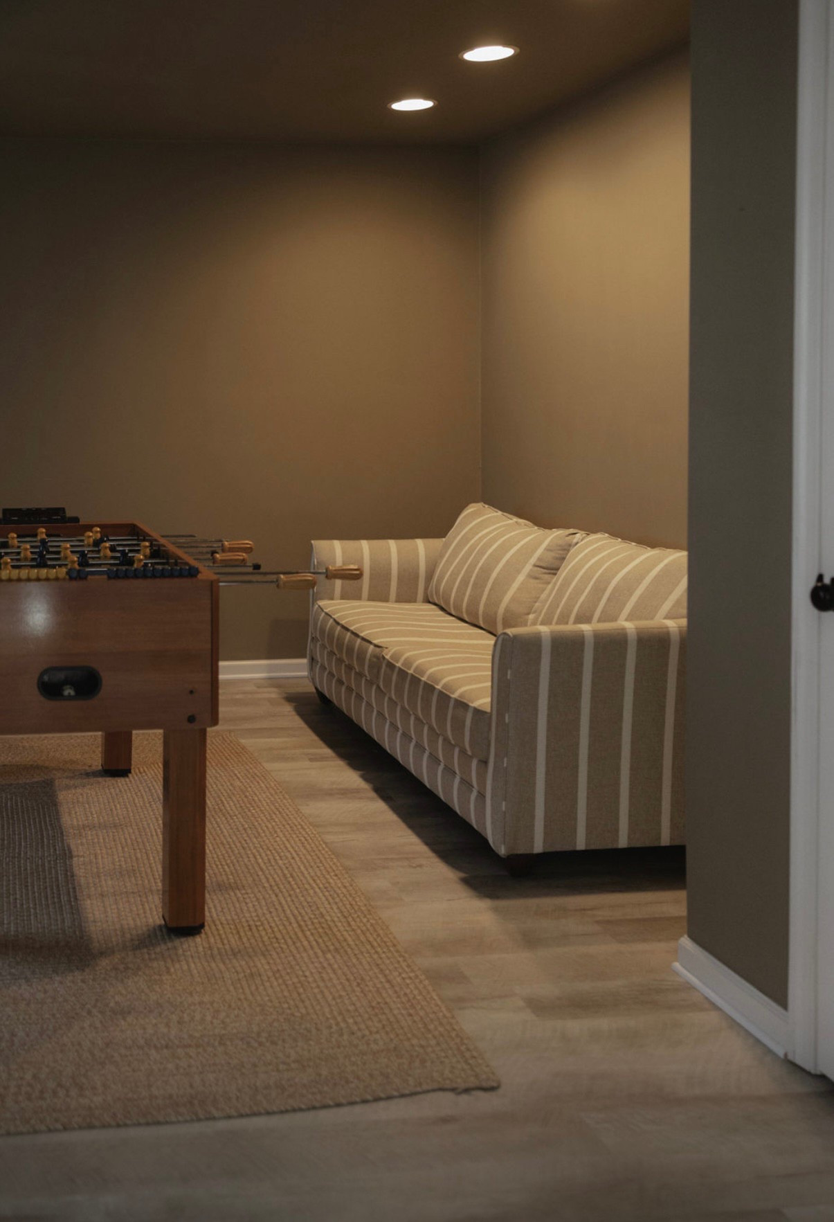 Game room #couch #stripecouch #gameroom #fooseball

#LTKHome