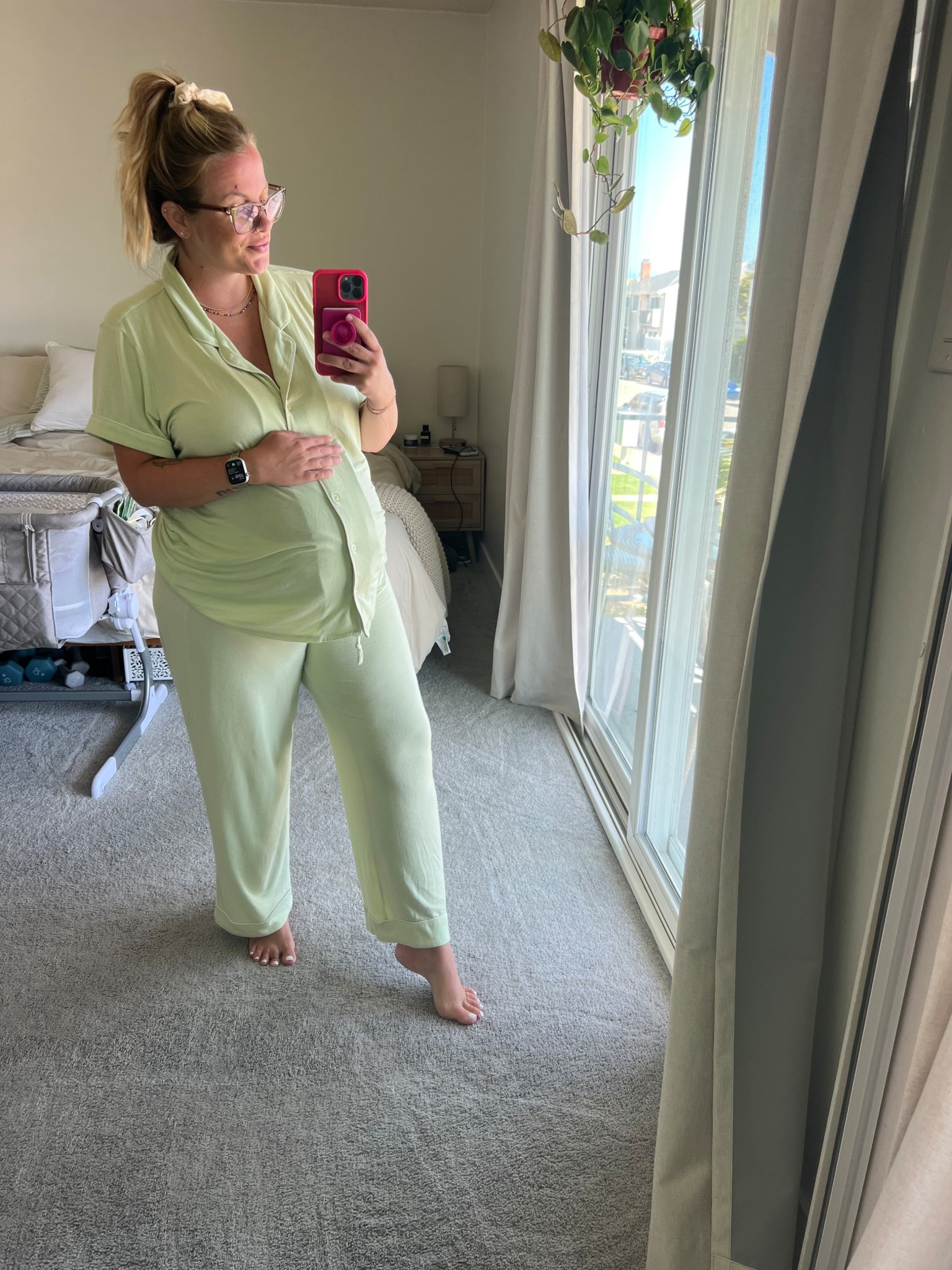 Comfiest Jammie’s for belly’s or not! Cute colors too!! This green is out of stock but found this cute pink stripe on sale! 


#LTKStyleTip #LTKBump #LTKSaleAlert