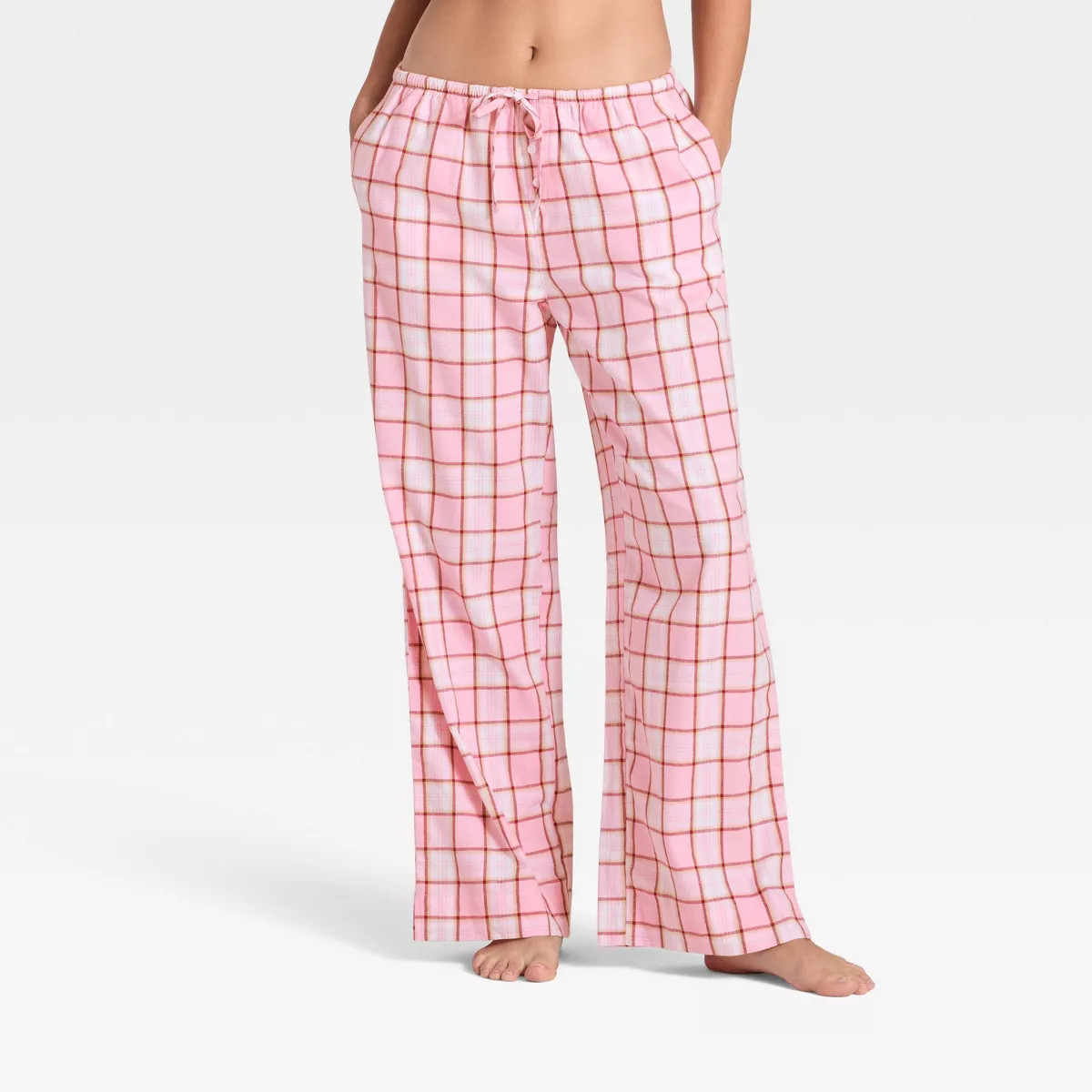 Women's Flannel Wide Leg Pajama Pants - Wild Fable™ | Target
