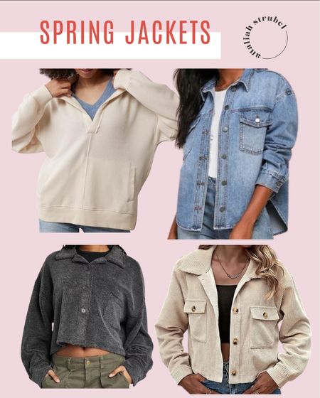 Jackets for spring, but make it cute! These can be styled a variety of different ways  

#LTKstyletip #LTKhome #LTKeurope