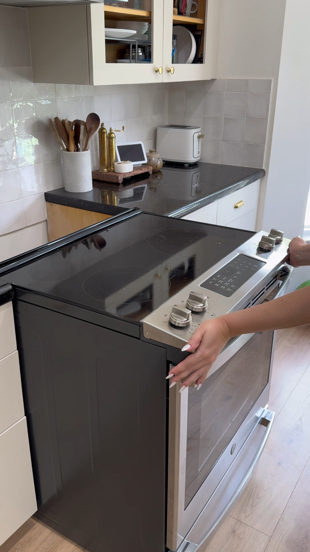 Nothing like knowing the back of your stove is clean 🙌✨🫧 I think it had been over a year since I last cleaned mine 🫠😩 so ofc had to disinfect everything with steam bc I’m a full on steam girlie now 🙌✨ #steamcleaning #steamcleaner #deepclean #cleanwithme #satisfyingclean

#LTKHome #LTKWatchNow