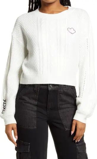 Embroidered Sweater | Nordstrom