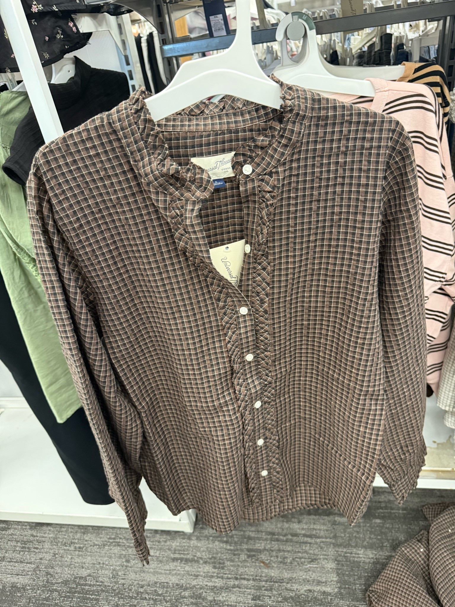 Love this ruffle sleeve button down from Target

#LTKgrwm #LTKootd #LTKOver40