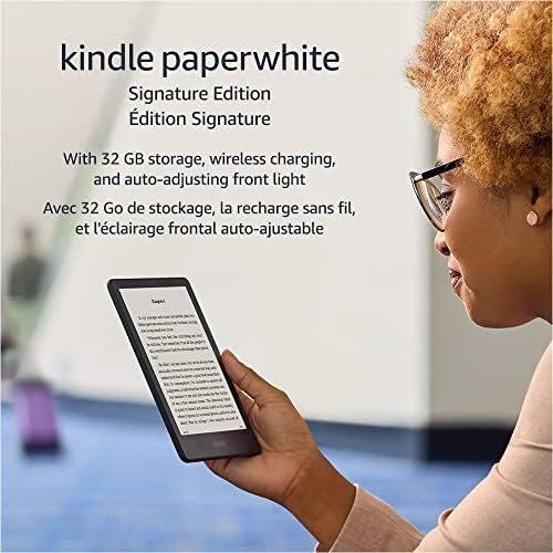 Kindle Paperwhite Signature Edition (32 GB) – With a 6.8" display, wireless charging, and auto-... | Amazon (CA)