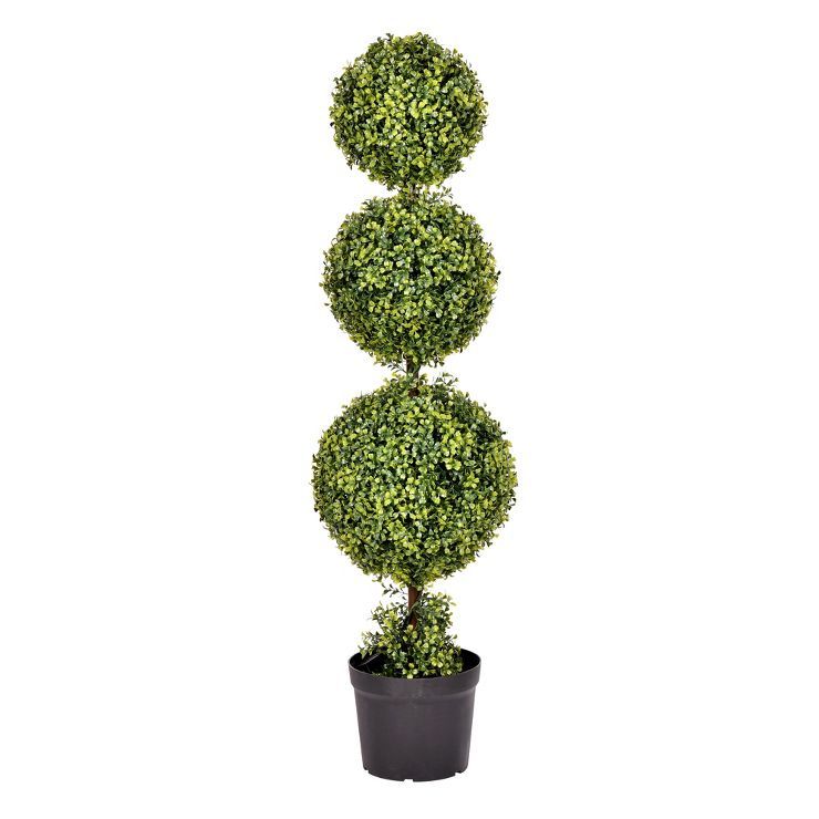 Vickerman Artificial Boxwood Ball Topiary In Pot UV | Target