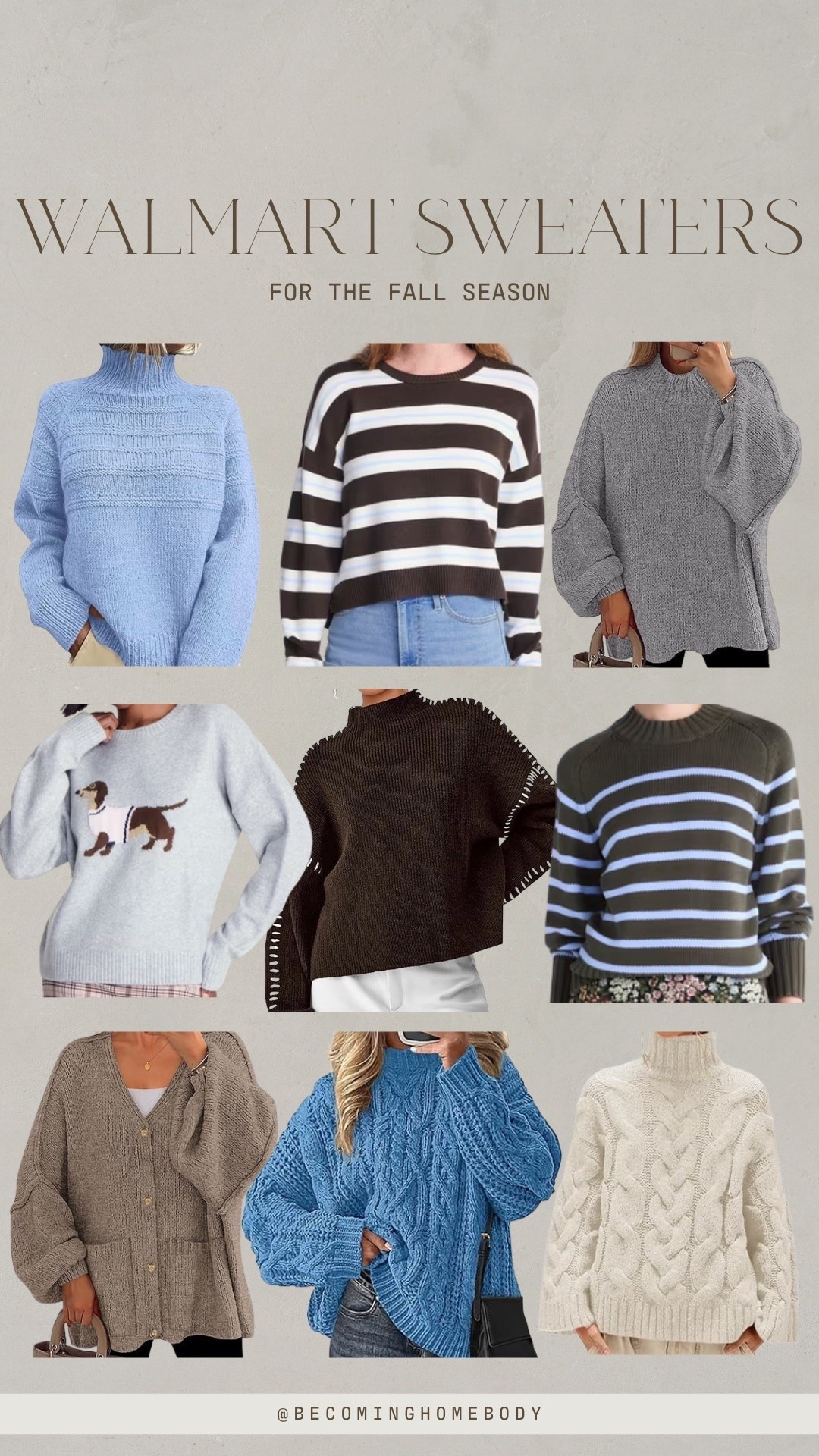 The prettiest Walmart sweaters for the fall season 🩵🍂

#LTKootd #LTKgrwm