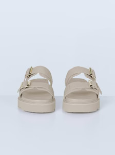 Ma Belle Sandals Cream | Princess Polly US