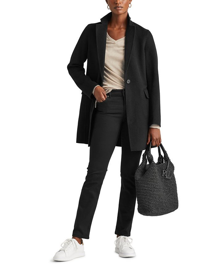 Lauren Ralph Lauren Women's Wool-Blend Coat & Reviews - Coats & Jackets - Women - Macy's | Macys (US)