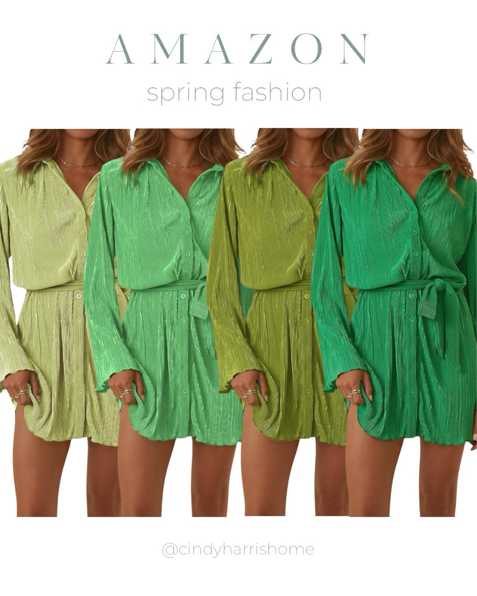 Happy St. Patrick’s Day! ☘️ 

This dress comes in so many shades of green… such a great spring staple in any closet! 💚✨ 

#LTKstyletip #LTKmidsize