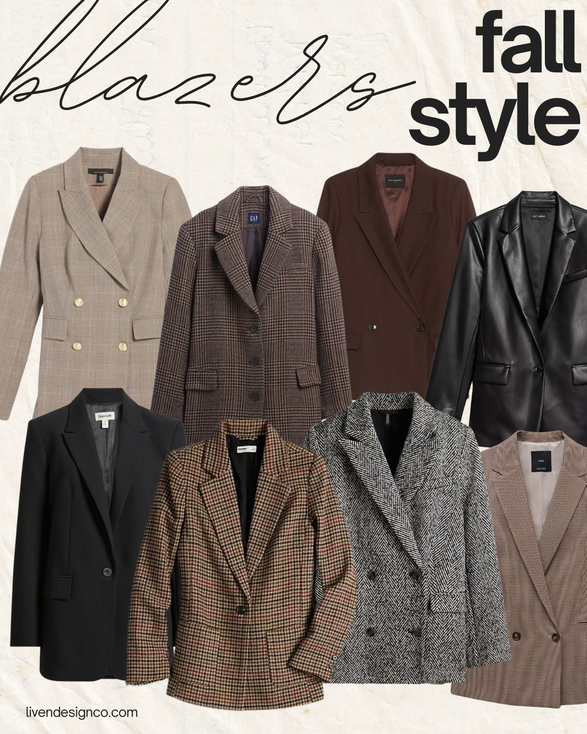 Fall blazer. Houndstooth blazer. Plaid blazer. Winter blazer. Wool blazer. Leather blazer. Oversized blazer. Double breasted blazer 

#LTKSaleAlert #LTKStyleTip #LTKSeasonal