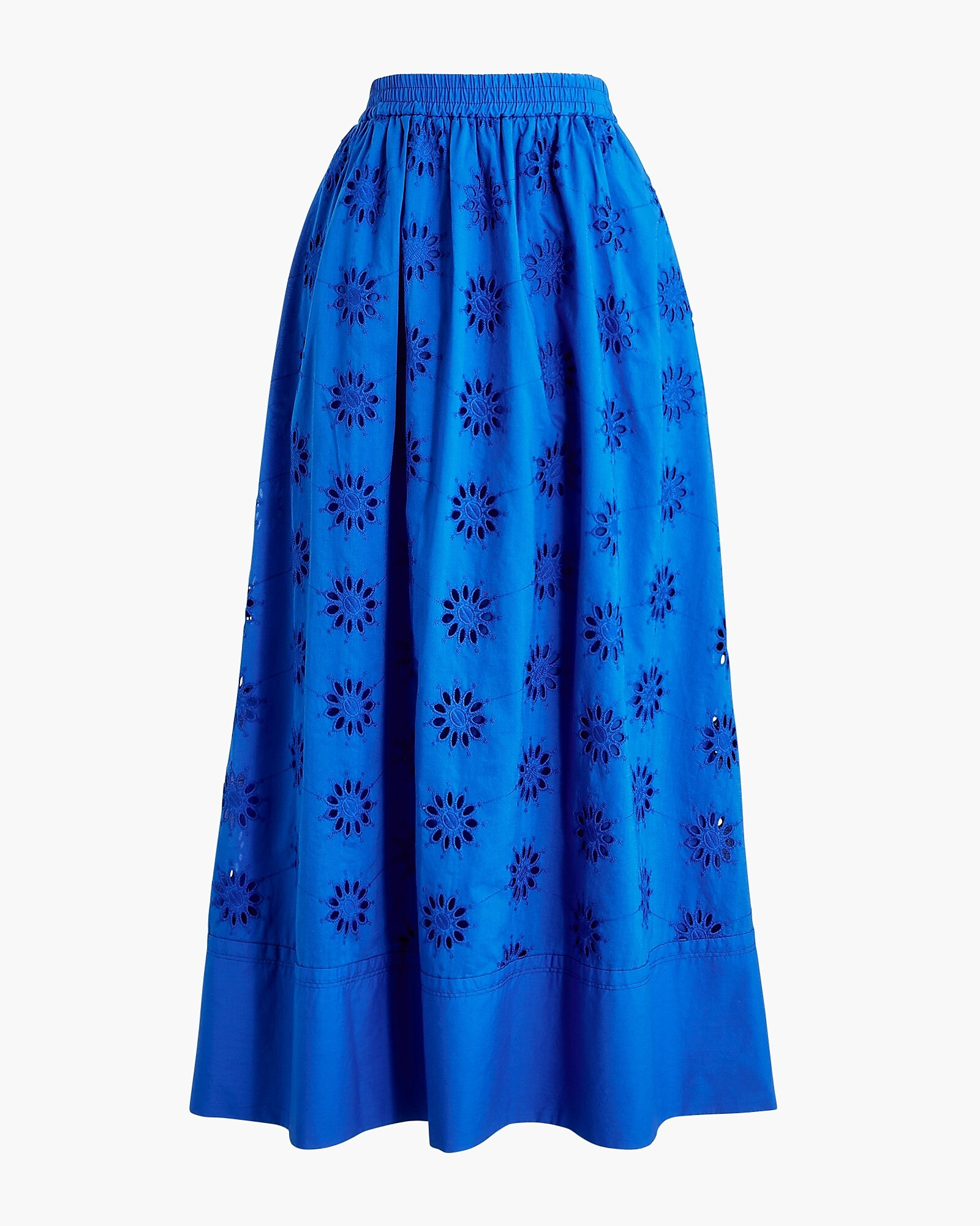 Eyelet midi skirt | J.Crew Factory