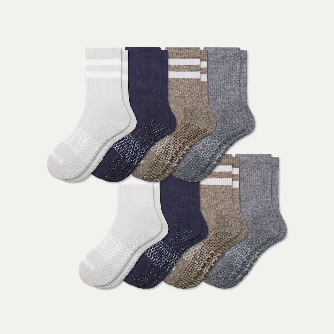 Women's Grippers Half Calf Sock 8-Pack | Bombas