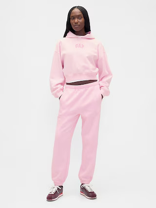 VintageSoft Crop Logo Hoodie | Gap (US)