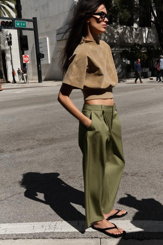 STRAIGHT LEG CHINO PANTS | Zara US