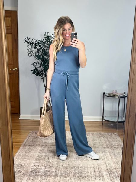 The cutest designer inspired jumpsuit is currently on sale and available in a ton of different colors. I am wearing a size small. #AmazonFashion #FoundItOnAmazon #FoundItOnAmazonFashion.

#LTKsalealert #LTKfindsunder50 #LTKfindsunder100