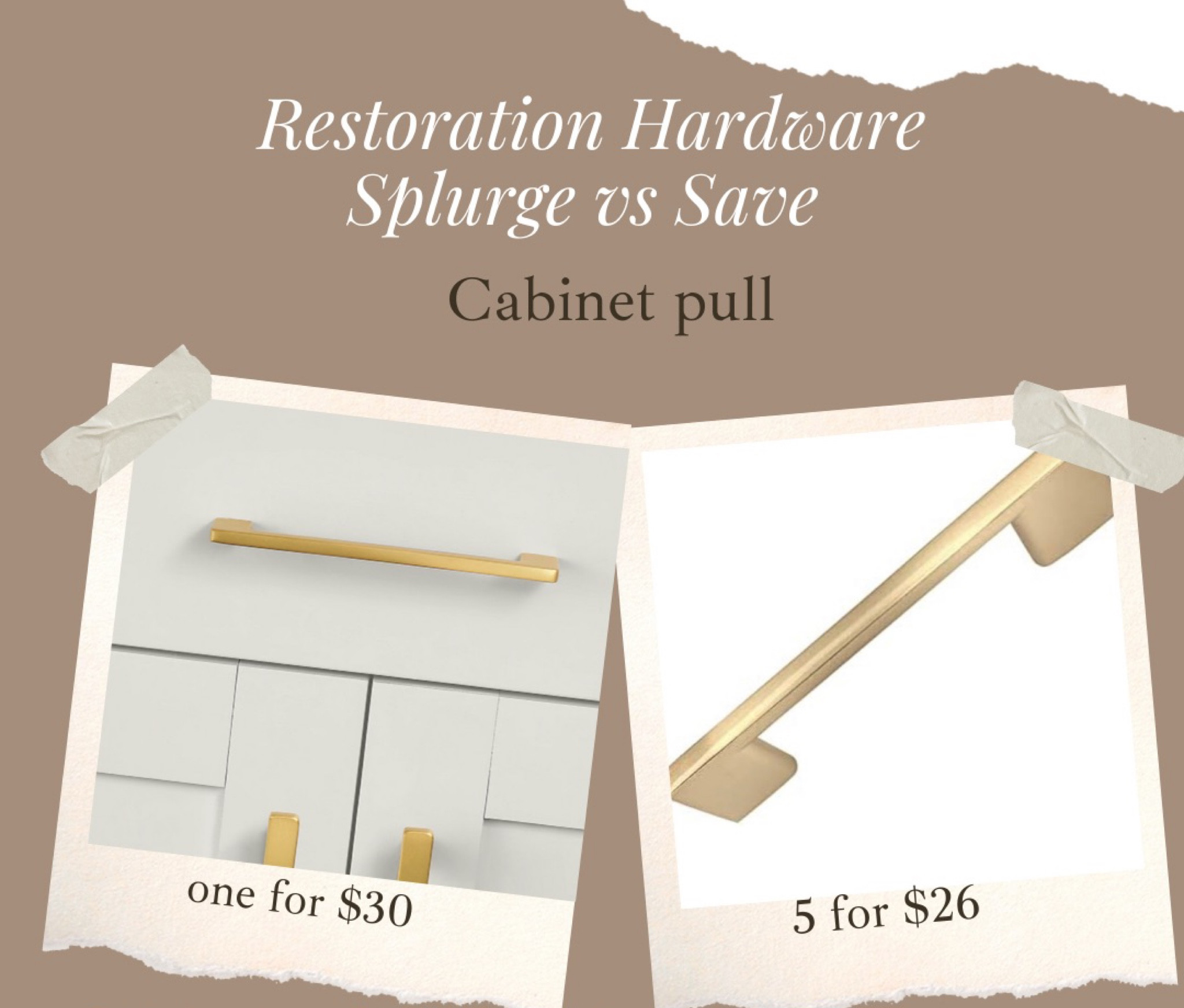These slim and sleek cabinet pulls are the easiest way to upgrade the look of a bathroom or kitchen. 

Looks for less, home decor, neutral decor, modern decor, arhaus, looks for less, chandelier, accent furniture, accent chair, neutral aesthetic, arhaus, restoration hardware, cabinet hardware, kitchen remodel, cabinet makeover, bathroom remodel 

#LTKsalealert #LTKhome #LTKstyletip