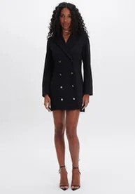 Vestido Preto My Favorite Things Curto Blazer | ZZ Mall (BR)