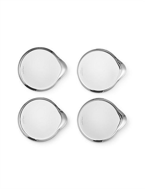 Georg Jensen Wine Coasters, 4 Pieces. | David Jones | David Jones (Australia & New Zealand)