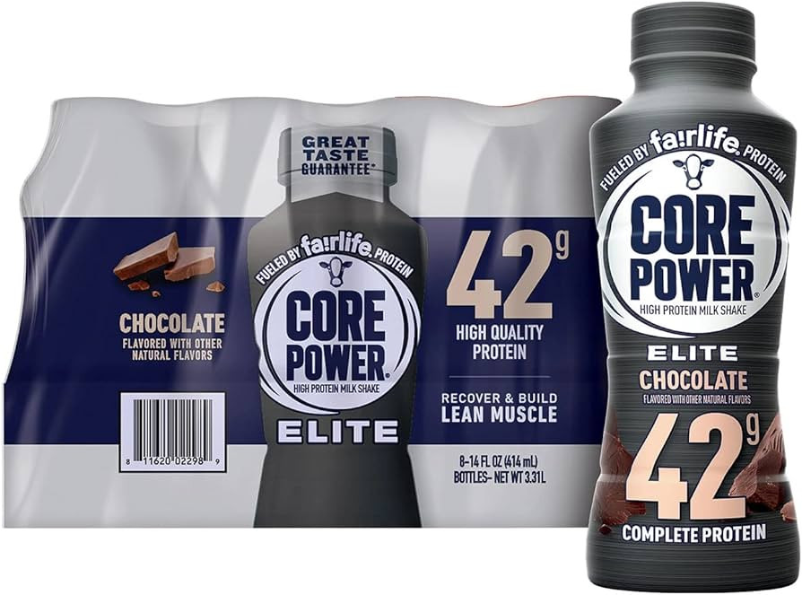 FAIRLIFE NUTRITION PLAN Core Power Elite 42g. Protein Shake, Chocolate (14 fl. oz, 8 pk.) | Amazon (US)