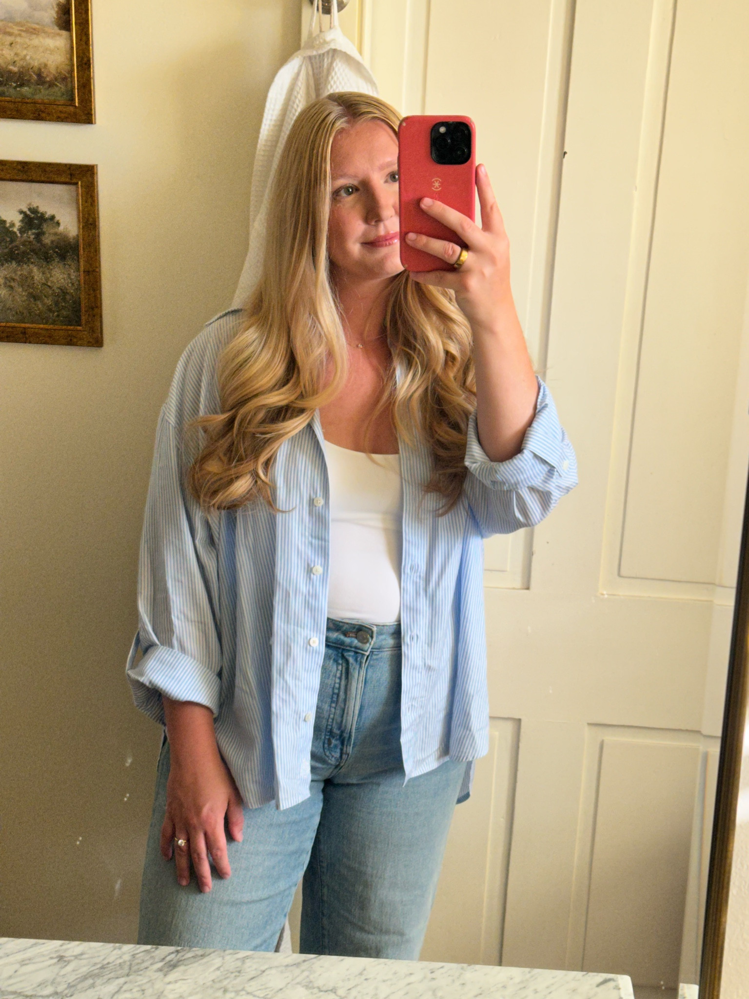 timeless summer outfit ☁️🫶🏻🤍🫐

#LTKStyleTip #LTKMidsize #LTKSummerSales