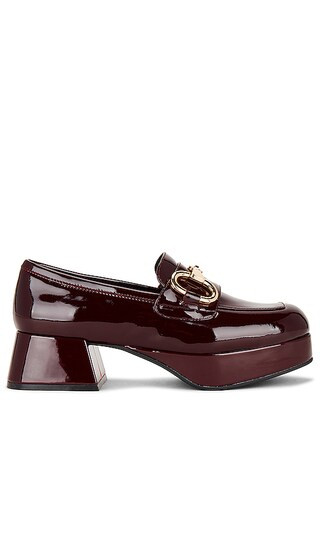 Student Loafer in Wine Patent | Revolve Clothing (Global)